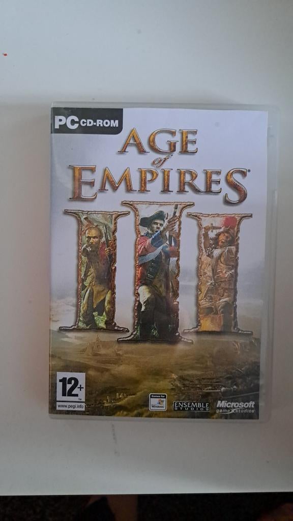 Age of Empires III - PC CD-ROM Strategie Game, Gebruikt, 1 speler, Ophalen of Verzenden, Strategie en Constructie