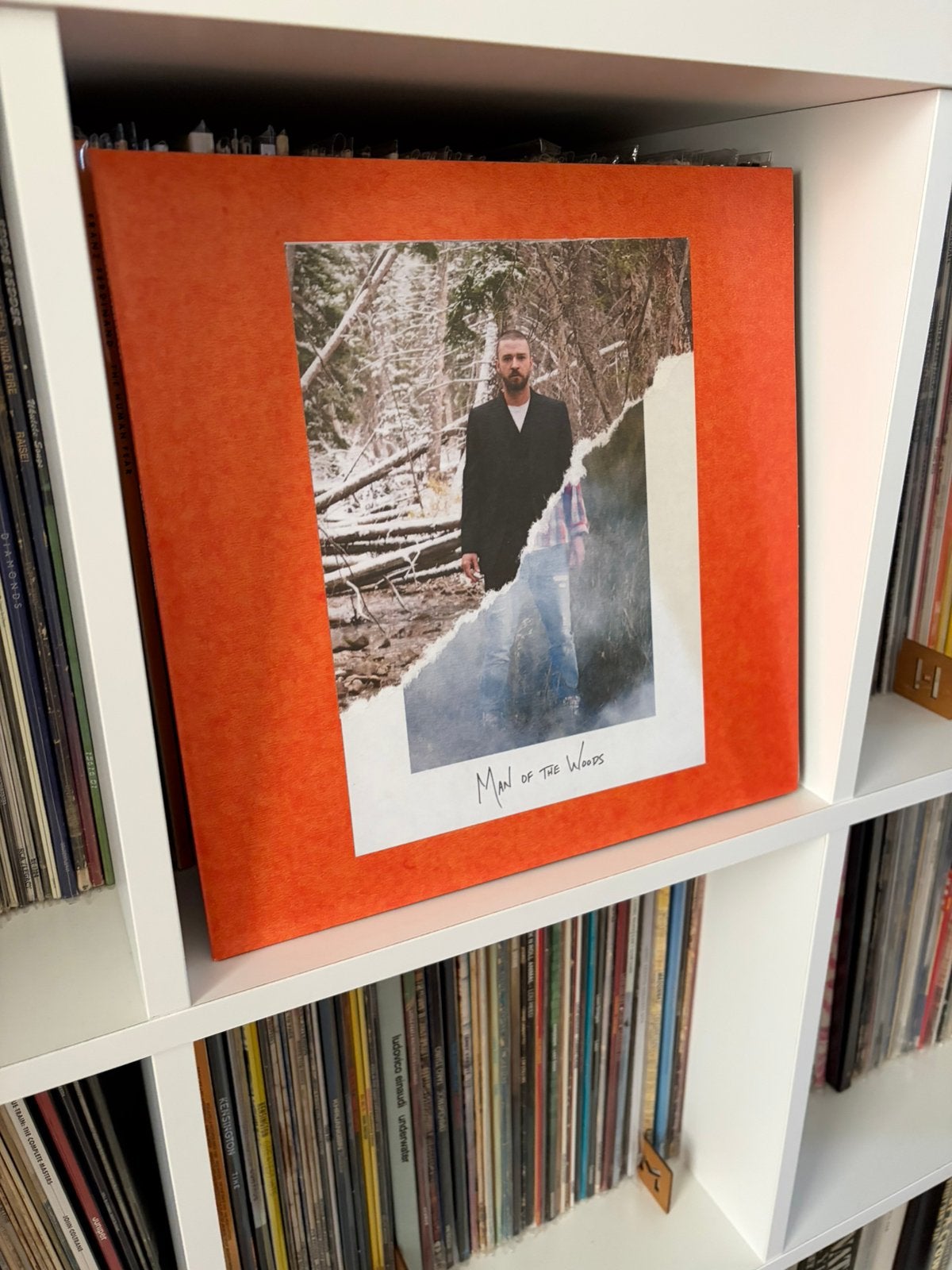 Justin Timberlake - Man Of The Woods vinyl, Ophalen of Verzenden, Zo goed als nieuw, Overige formaten