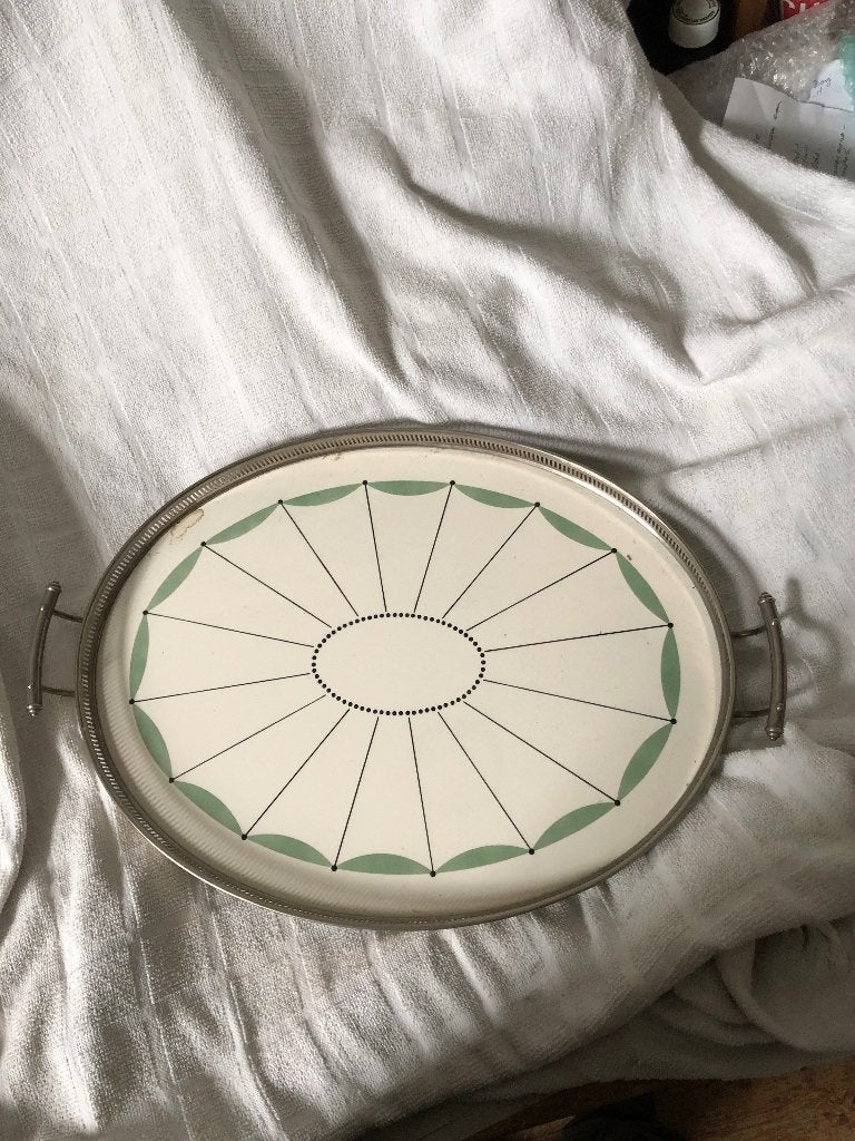 Art deco dienblad, Ophalen of Verzenden