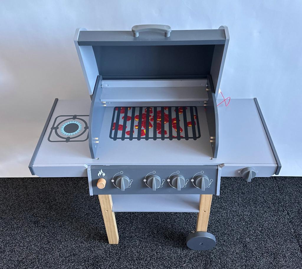 Houten speelgoed barbecue, Ophalen, Zo goed als nieuw, Overige typen