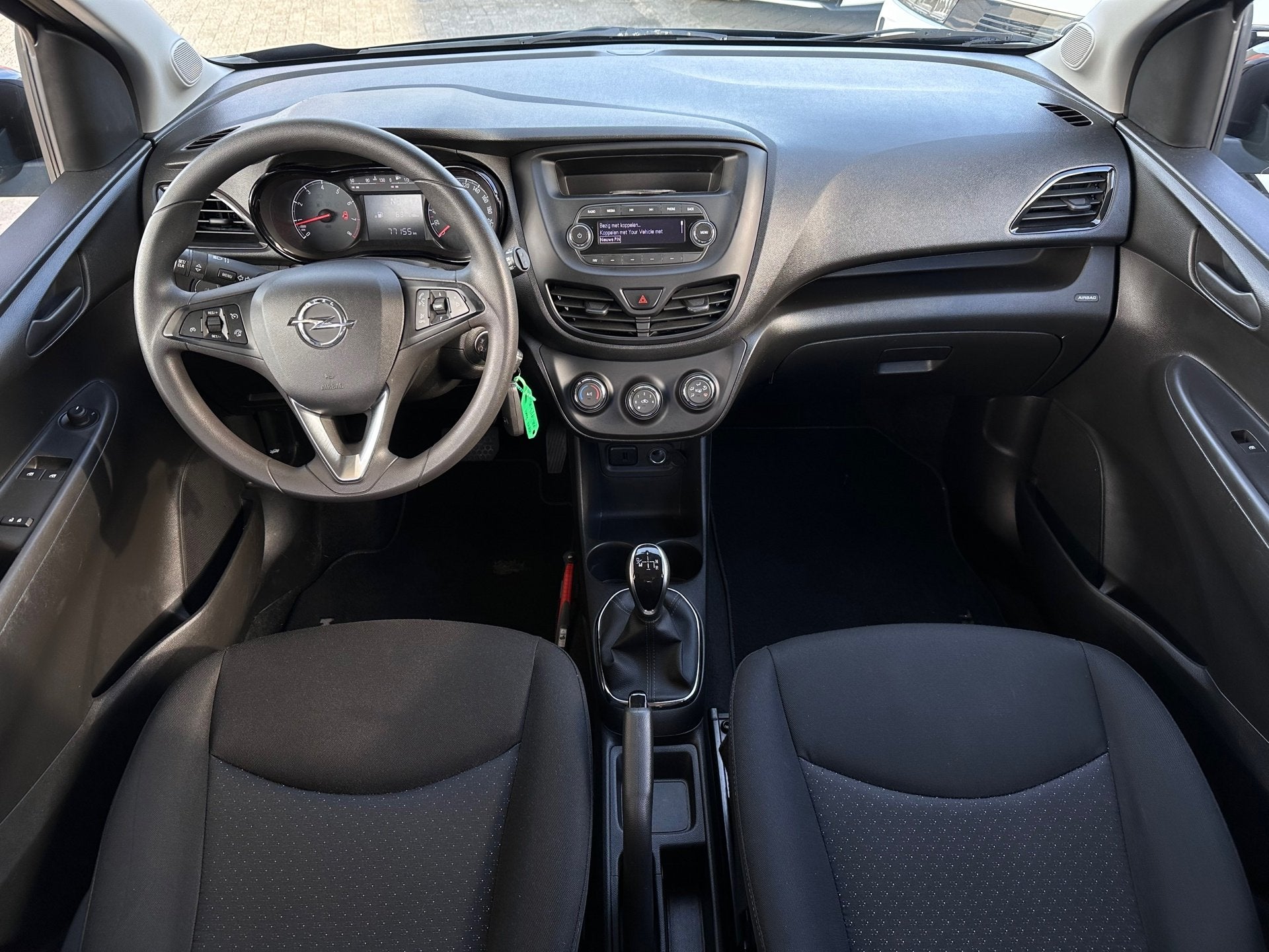 Opel KARL 1.0 ecoFLEX Edition Automaat|Airco|Bluetooth|Cruis, Auto's, 839 kg, Stof, Gebruikt, Origineel Nederlands