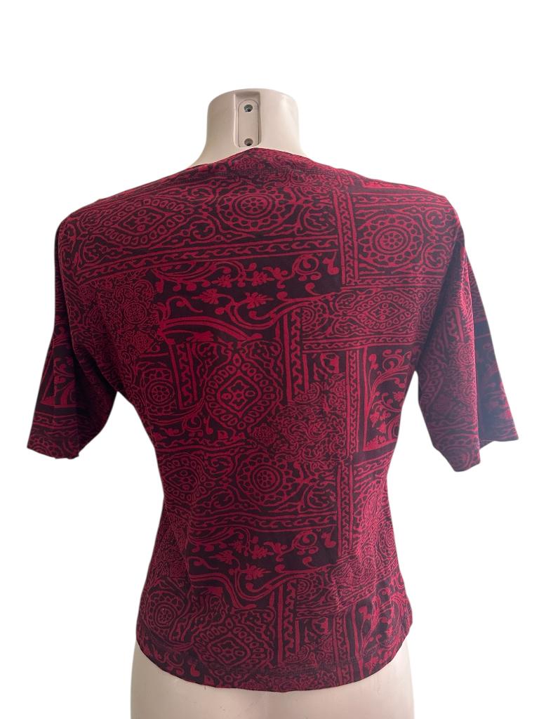 Cora Kemperman shirt S, Zwart, Ophalen of Verzenden, Zo goed als nieuw, Korte mouw