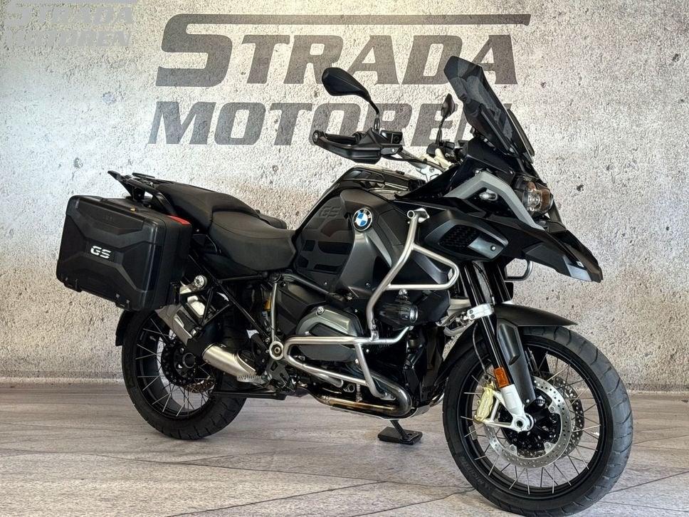 BMW R 1200 GS ADVENTURE TRIPLE BLACK - TFT display (bj 2018), Motoren, Motorrijbewijs A, Bedrijf, Onbekend, Overig