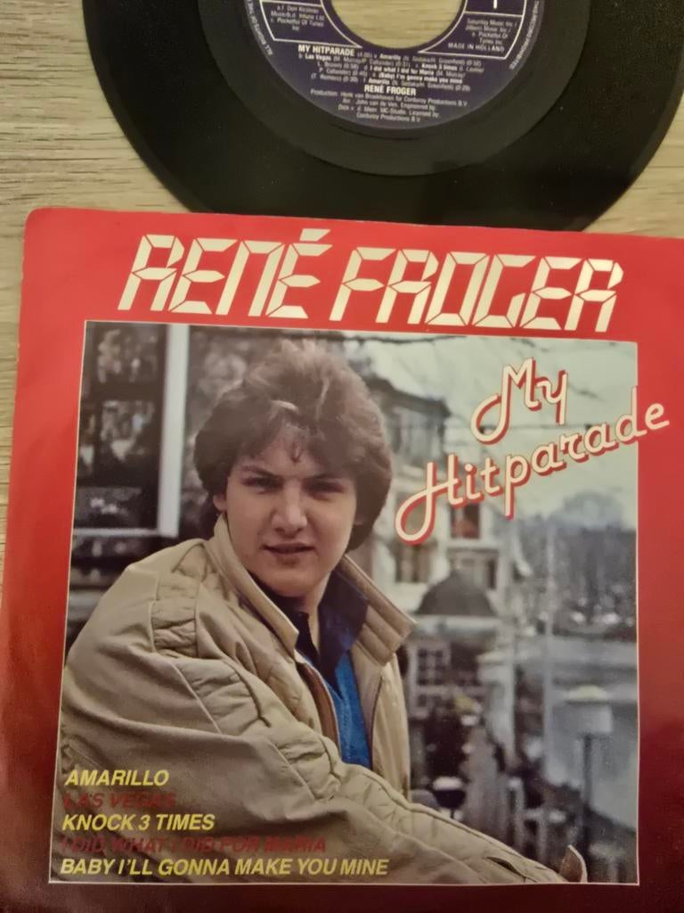 Rene Froger / my hitparade, Ophalen of Verzenden, Gebruikt, Overige formaten, Levenslied of Smartlap