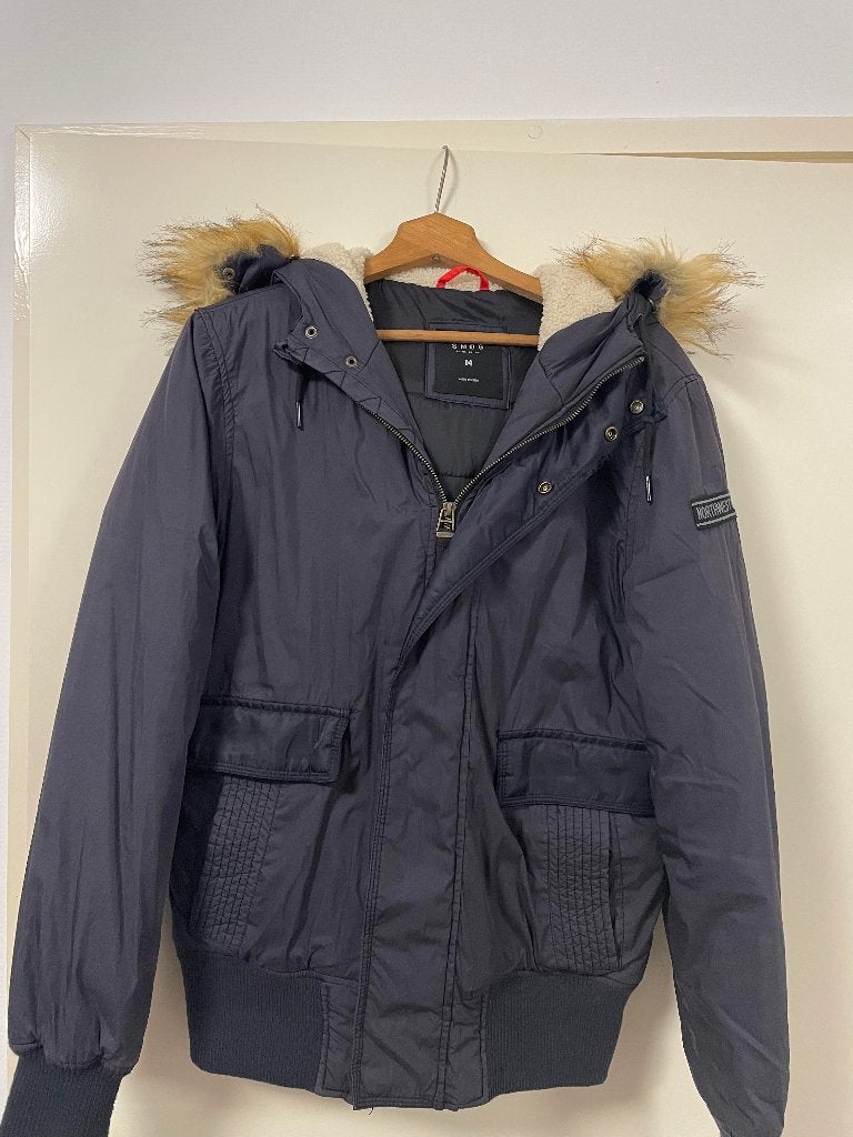 SMOG winterjas, Kleding | Heren, Overige kleuren, Maat 48/50 (M), Zo goed als nieuw, Smog