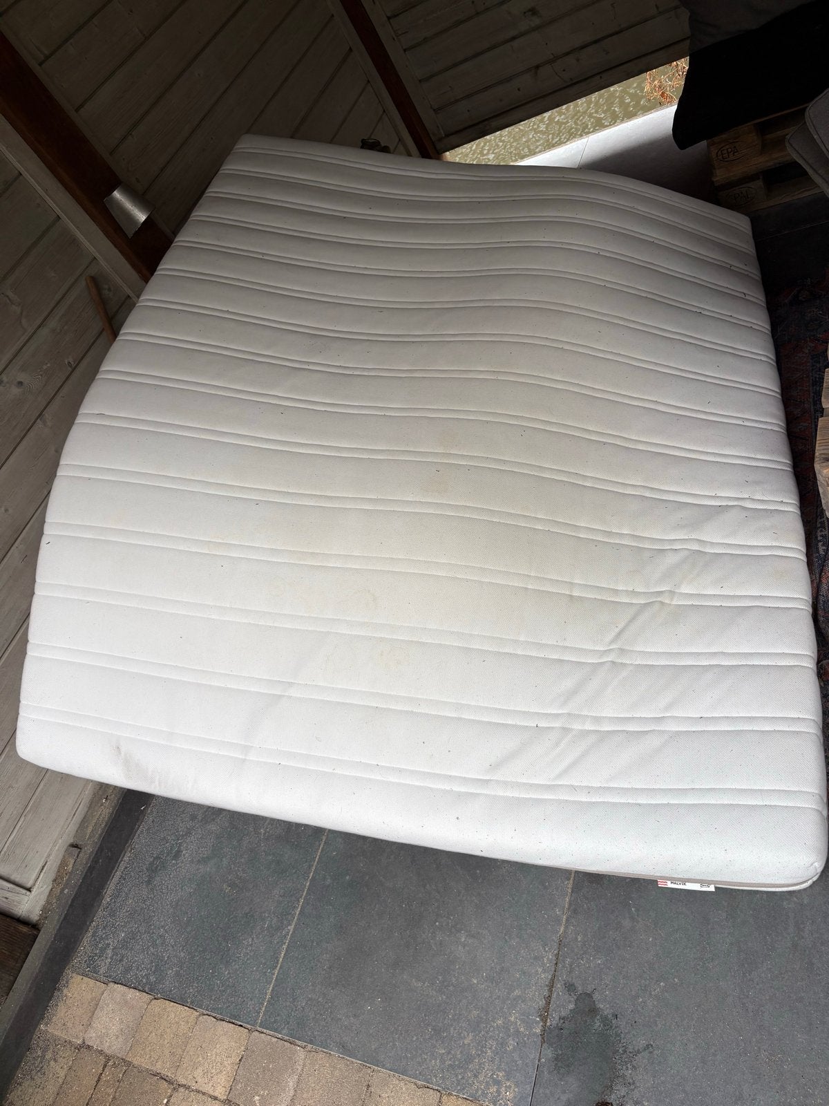 GRATIS af te halen: IKEA MALVIK matras 140x200 cm, Ophalen, Gebruikt, Tweepersoons, 140 cm