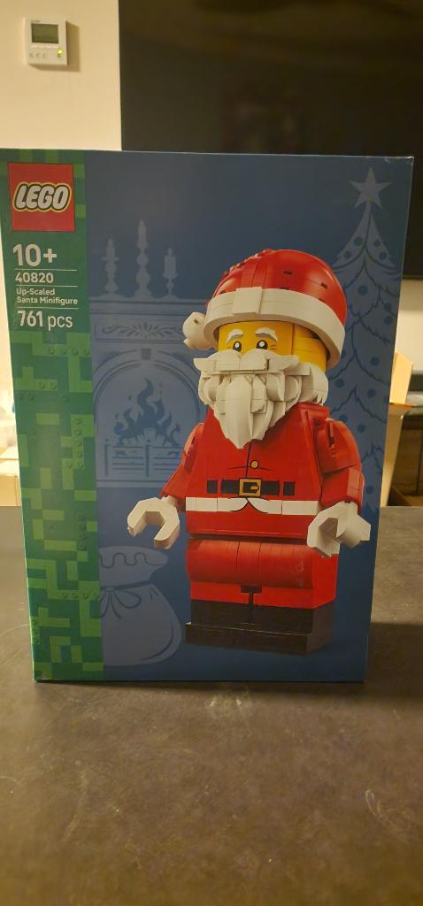 Nieuw: Lego 40820 Grote minifiguur van de Kerstman sealed, Lego, Nieuw, Ophalen of Verzenden, Complete set