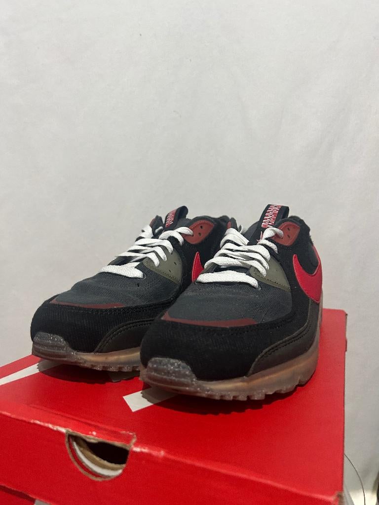 BIJNA NIEUW! Maat 46 - Nike Air Max Terrascape 90 Uni Red, Overige kleuren, Verzenden, Nike, Nike