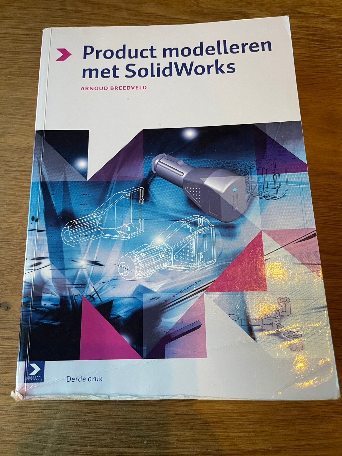 Product modelleren met SolidWorks - Arnoud Breedveld, Boeken, Techniek, Gelezen, Werktuigbouwkunde, Ophalen of Verzenden