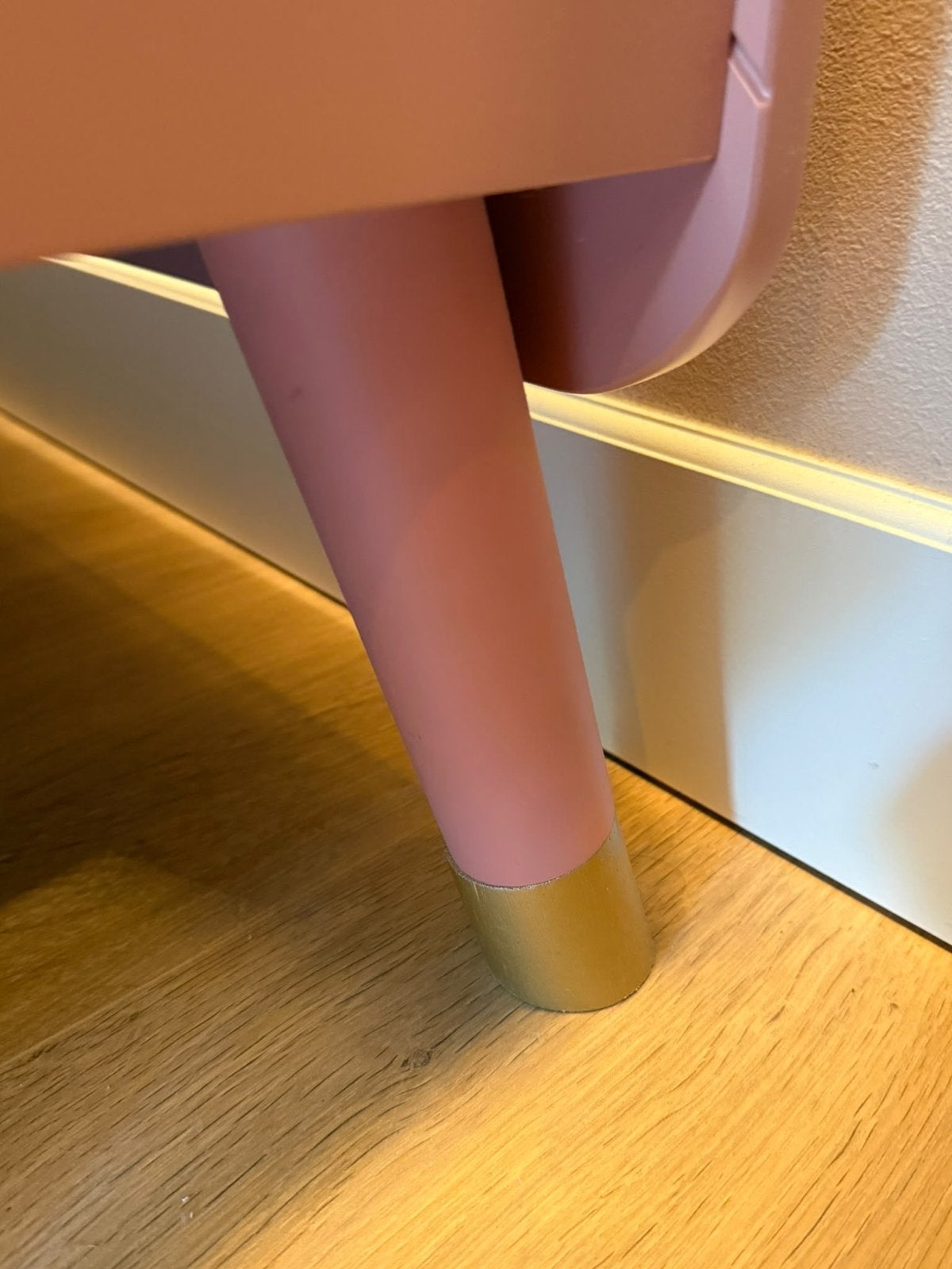 Eenpersoonsbed roze met lattenbodem, Ophalen, 90 cm, Zo goed als nieuw, 200 cm