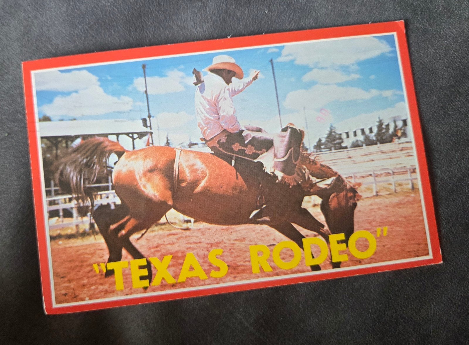 "Texas Rodeo", Verzamelen, Verzenden, 1960 tot 1980, Gelopen, Buiten Europa