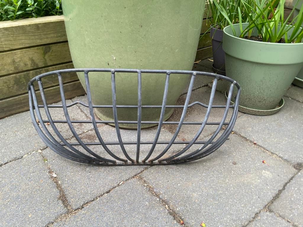 4x Metalen Ruif voor Planten - Gebruikt, Ophalen, Gebruikt, Minder dan 30 cm, Minder dan 60 cm