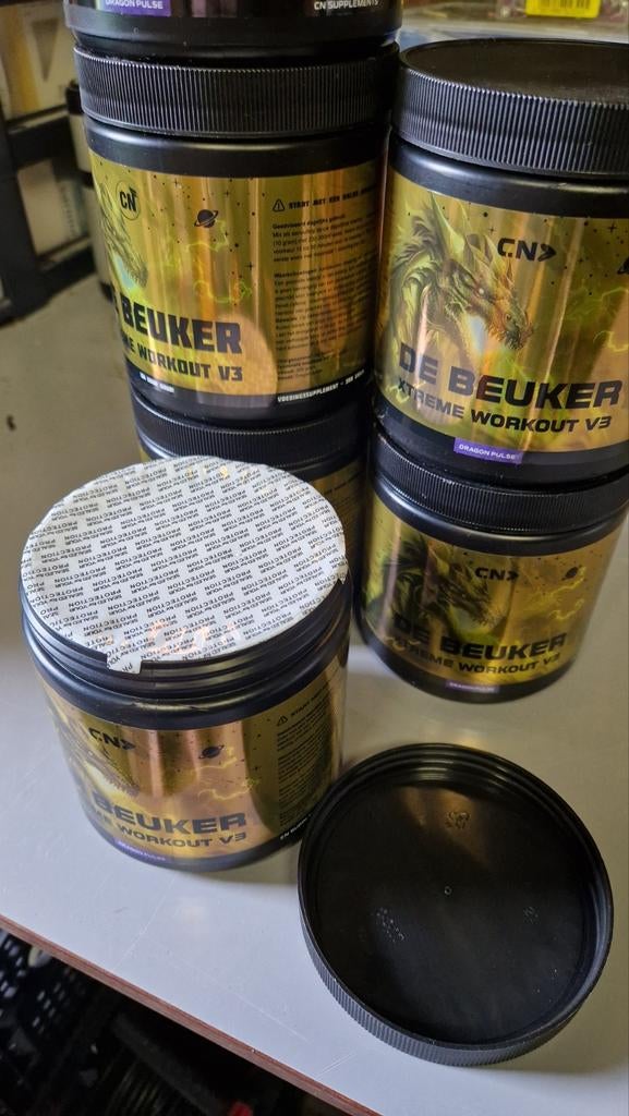 6x De Beuker V3 Dragon Pulse Pre Workout, Sport en Fitness, Gezondheidsproducten en Wellness, Verzenden, Nieuw, Overige typen