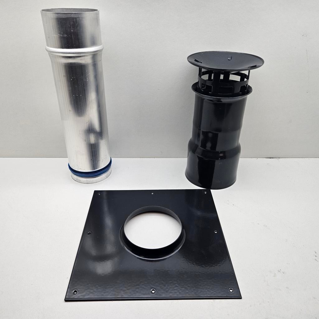 Burgerhout Mini-Delta ombouwset 80/80 mm VR/HR zwart – nieuw, Ophalen of Verzenden, Nieuw, Ventilator en Afzuiger