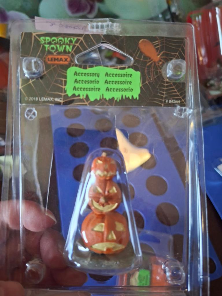 Lemax Spooky Town Pompoen Toren Halloween Decoratie, Ophalen of Verzenden, Nieuw