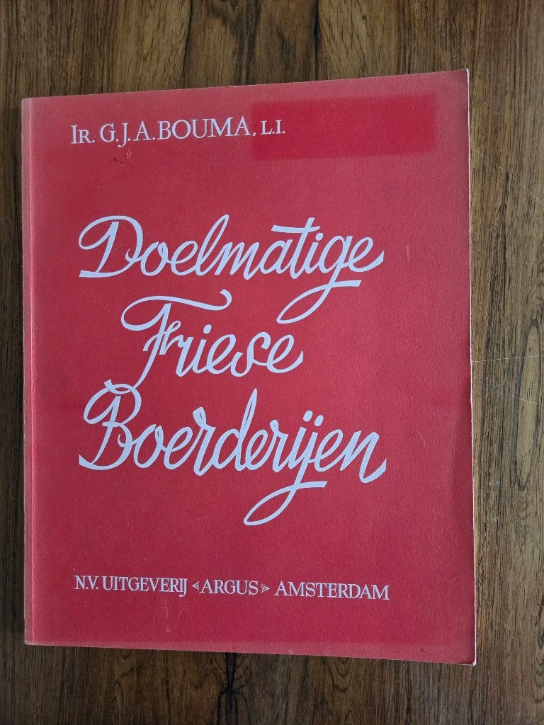 Doelmatige Friese Boerderijen, Boeken, Ophalen of Verzenden, Gelezen