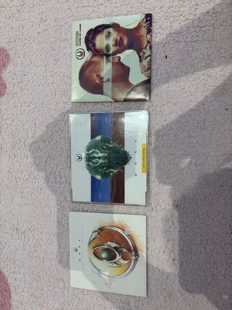 Dune CD Collectie: Hand in Hand, Can't Stop Raving, Million, Ophalen, Gebruikt, Techno of Trance