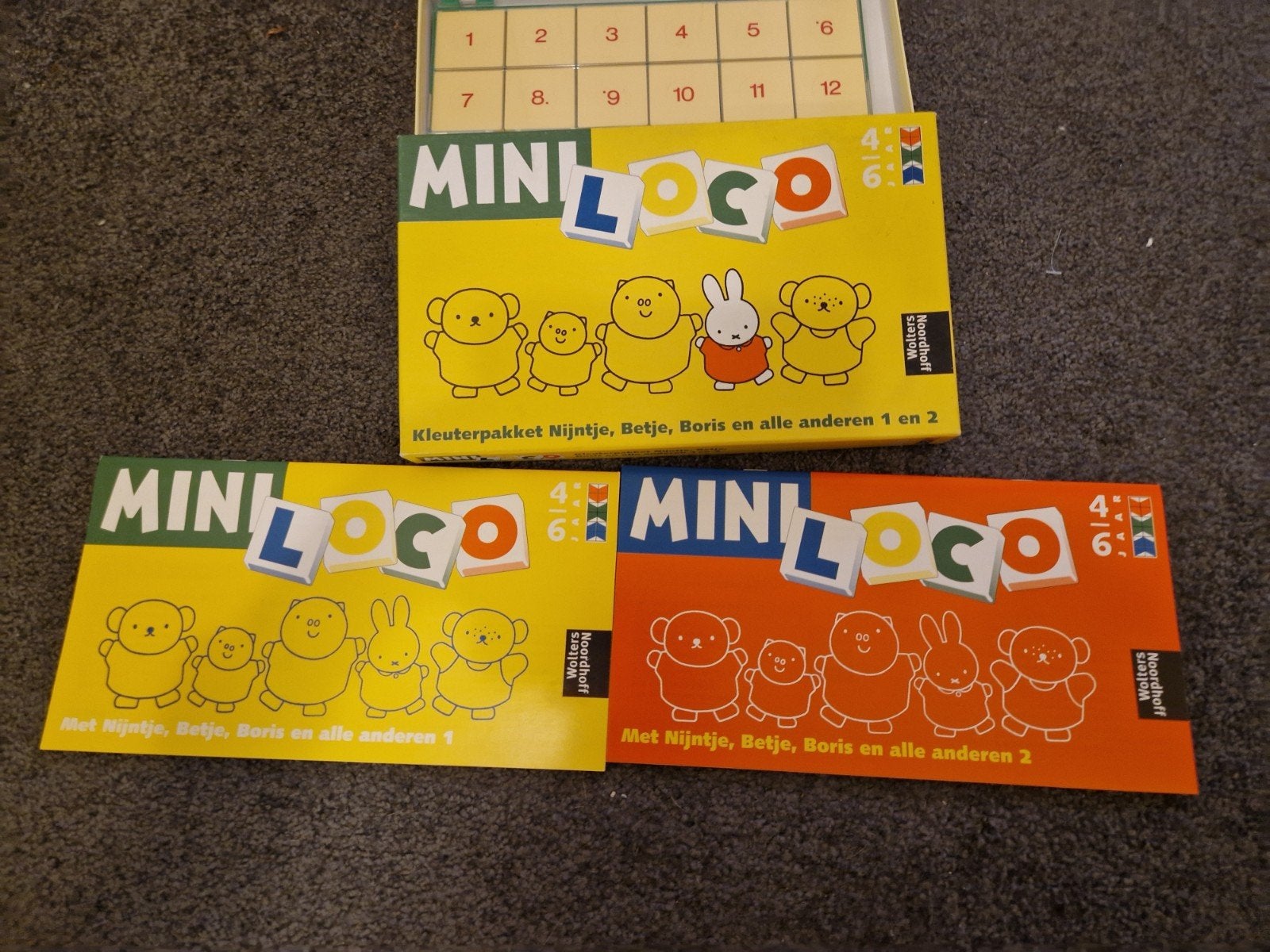 Mini Loco Kleuterpakket (deel 1 & 2) Nijntje & vrienden, Ophalen of Verzenden, Gebruikt, Puzzelen