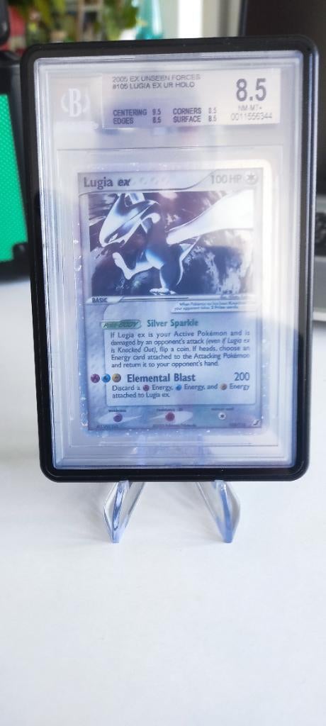 Lugia ex #101 BGS 8.5, Ophalen of Verzenden, Zo goed als nieuw, Losse kaart, Foil