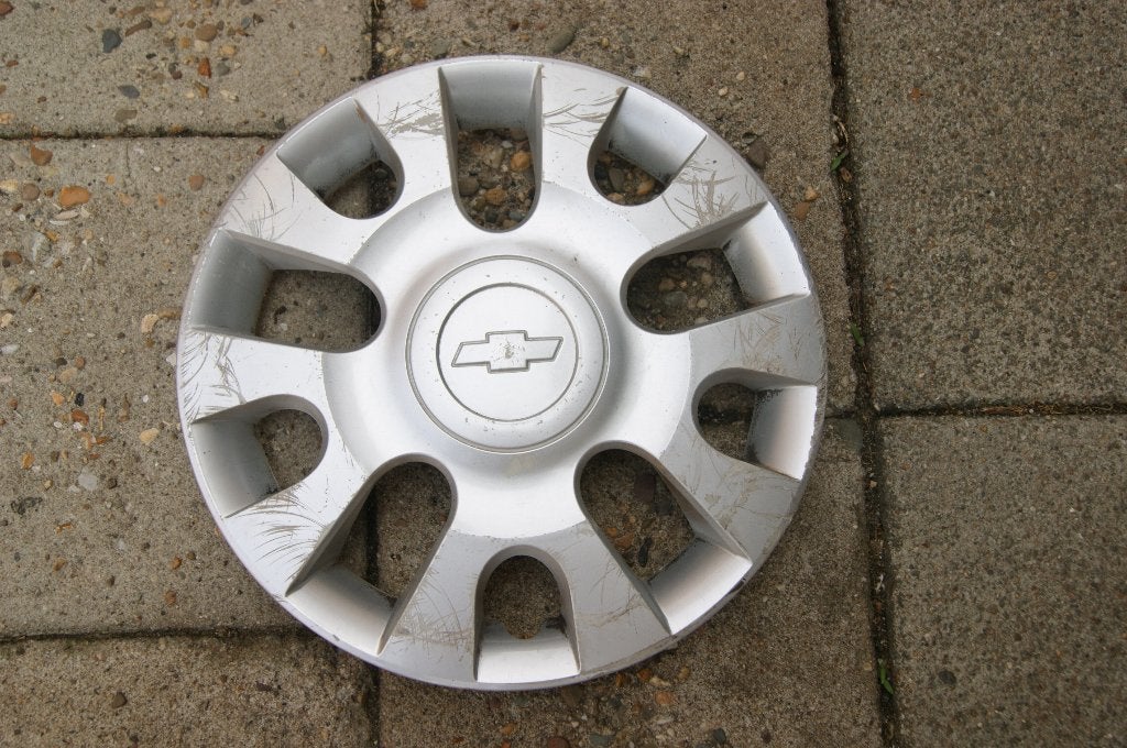 1 losse originele wieldop Chevrolet Matiz 13 inch (Model 2), Auto diversen, Wieldoppen, Ophalen of Verzenden, Gebruikt
