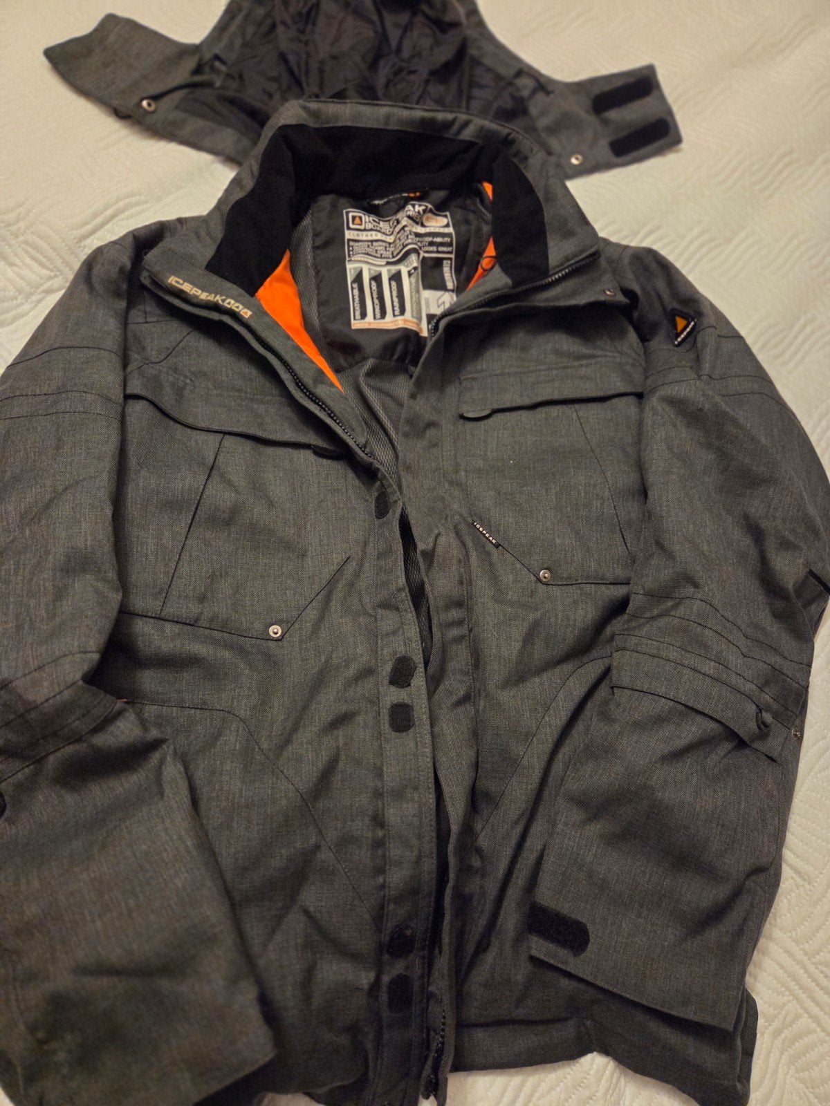 Icepeak Boarder Series Ski-/Snowboardjas Maat 52, Kleding | Heren, Maat 52/54 (L), Icepeak, Ophalen of Verzenden, Zo goed als nieuw