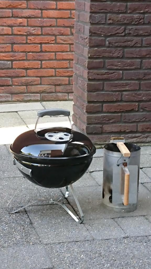 Te koop Weber barbecue met accessoires, Ophalen, Zo goed als nieuw, Met accessoires