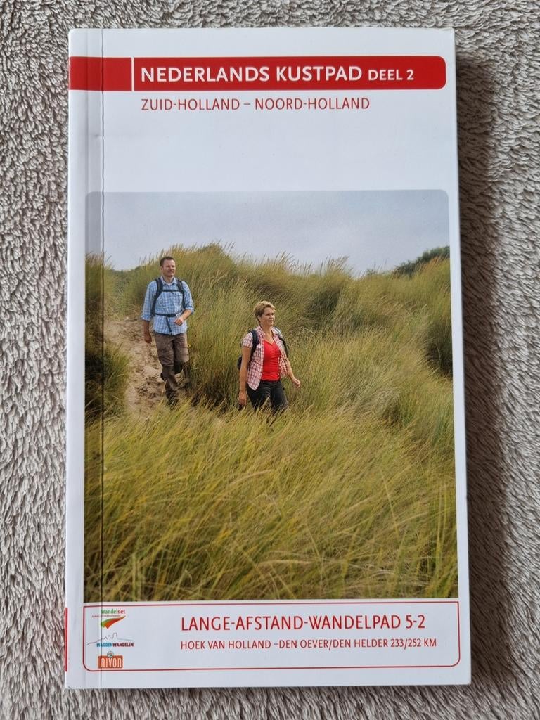 [VERKOCHT]  Nederlands Kustpad deel 2 (LAW 5-2), Overige merken, Fiets- of Wandelgids, Ophalen of Verzenden, Zo goed als nieuw