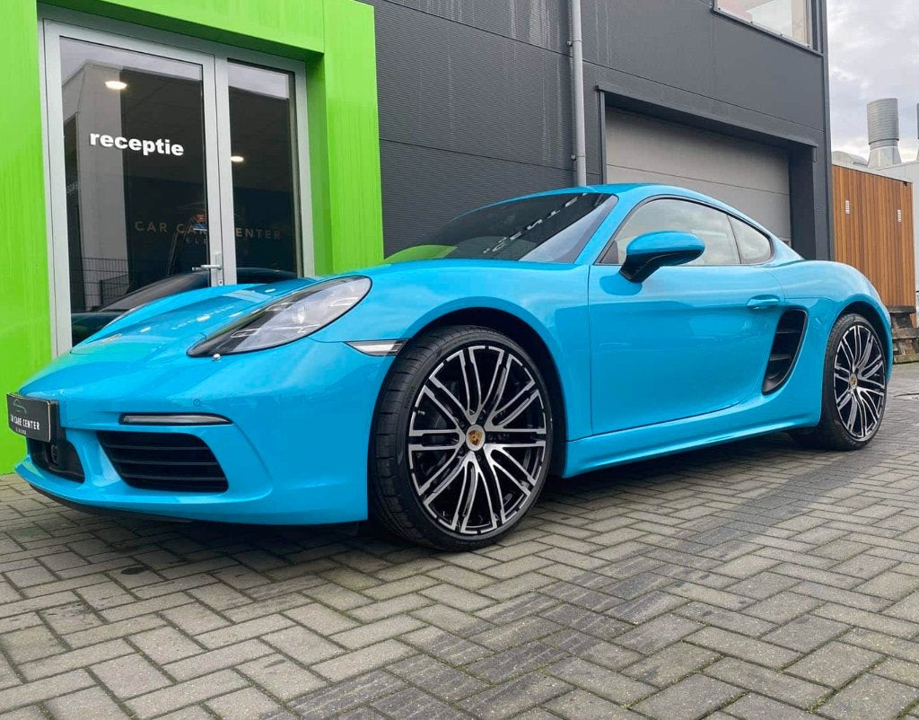 Porsche 718 Cayman 2.0 PDK | Miami Blue | Org Nederlands, Auto's, Porsche, Automaat, Euro 5, Achterwielaandrijving, 4 cilinders