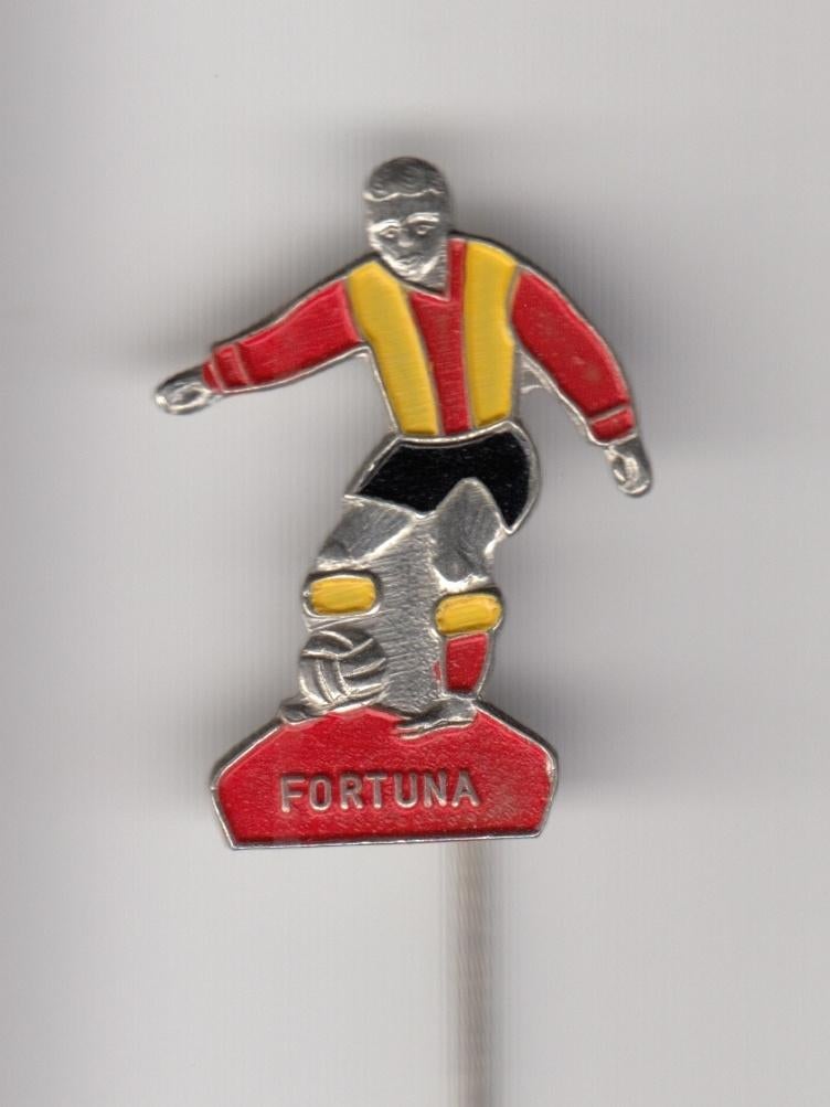 Voetbal Fortuna Vlaardingen speldje, Gebruikt, Niet vindbaar, Niet vindbaar, Speldje of Pin
