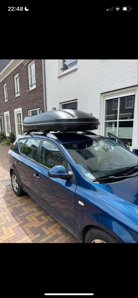 Grote dakkoffer te huur - 680 liter, Auto diversen, Dakkoffers, Ophalen, Gebruikt