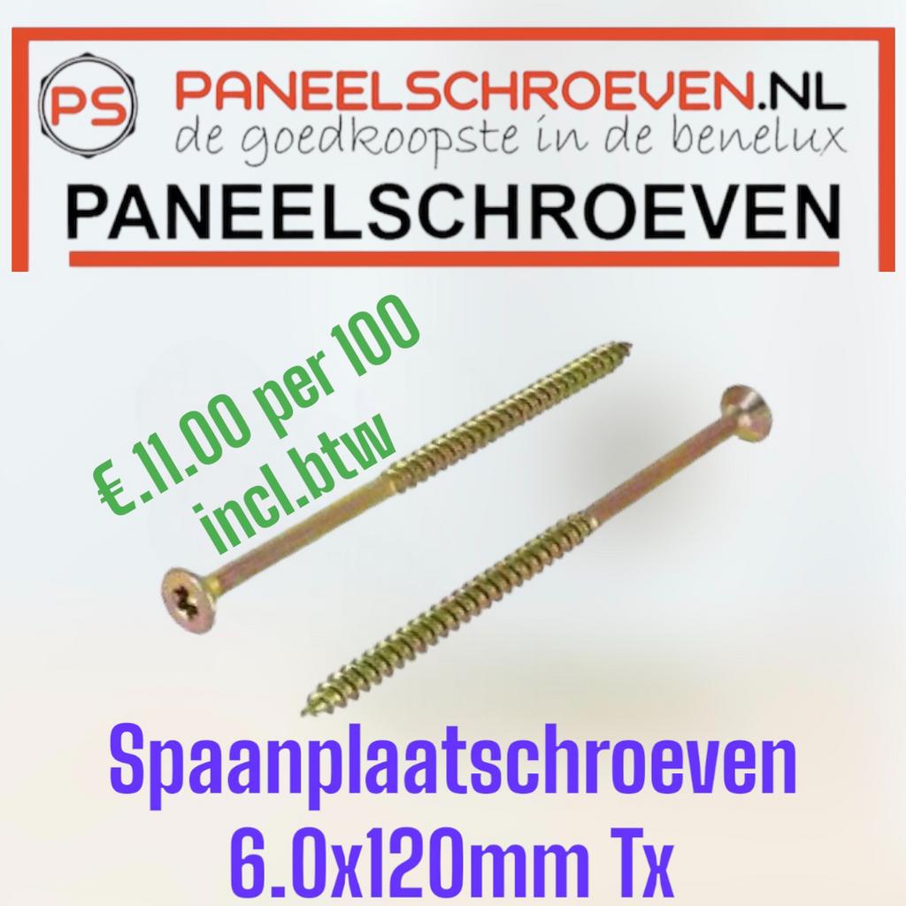 Spaanplaatschroeven goedkoopste, Ophalen of Verzenden, Nieuw