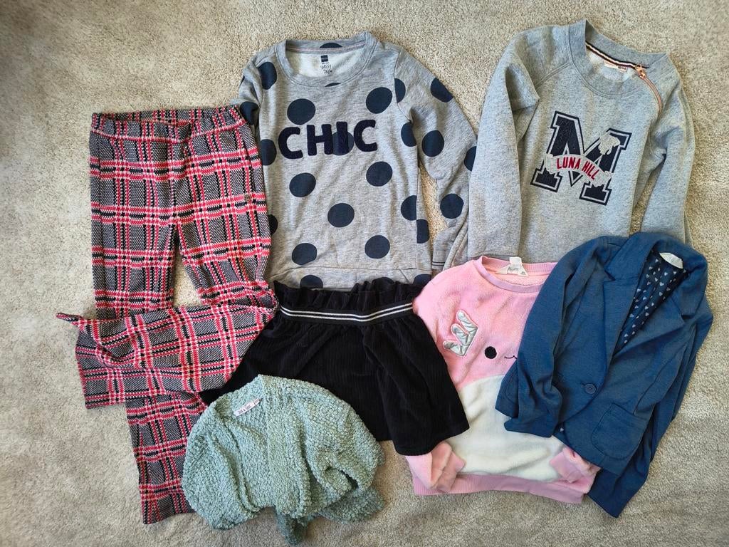 Meiden kleding pakket maat 134/140 - Winter/Voorjaar, Kinderen en Baby's, Kinderkleding | Maat 140, Gebruikt, Meisje, Setje, Diverse merken