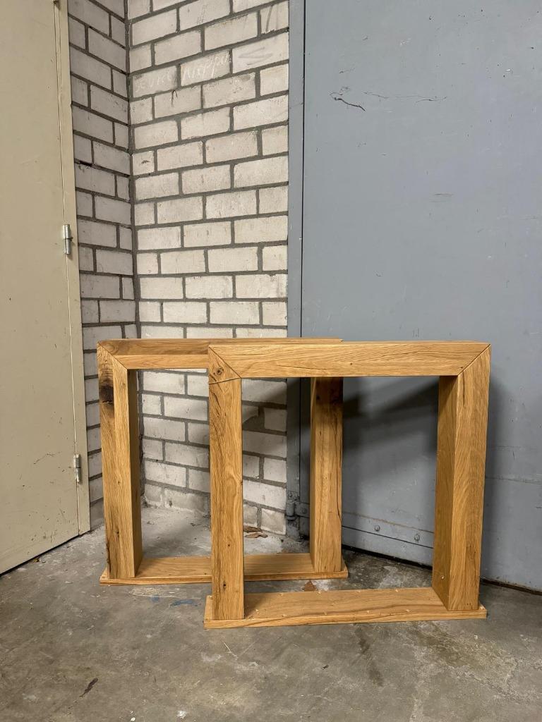 Houten tafelpoten l Whoon l Room108 l van €469,- voor €139,-, Ophalen, Tafelpoot, 50 tot 100 cm, Eikenhout