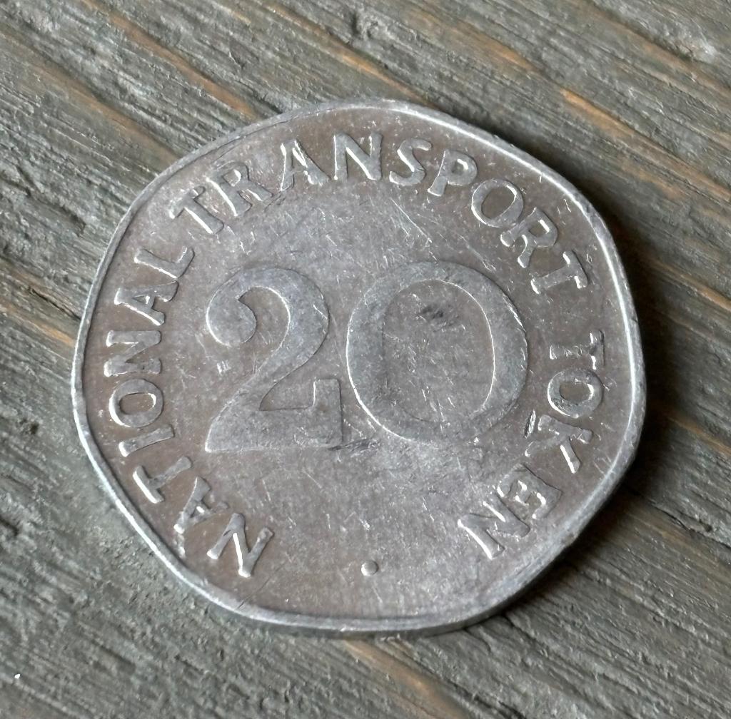 National Transport Token, Ophalen of Verzenden, Overige materialen, Buitenland