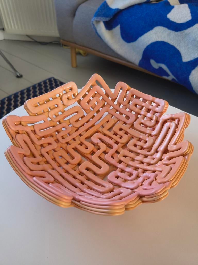 Maze bowl, Ophalen of Verzenden, Nieuw, Rond, Glas