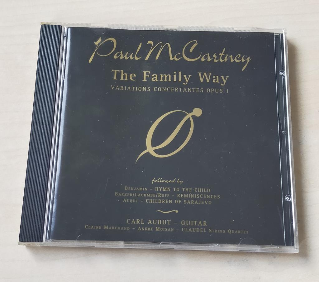Paul McCartney - The Family Way CD Carl Aubut 1996, Ophalen of Verzenden, Classicisme, Zo goed als nieuw, Overige typen