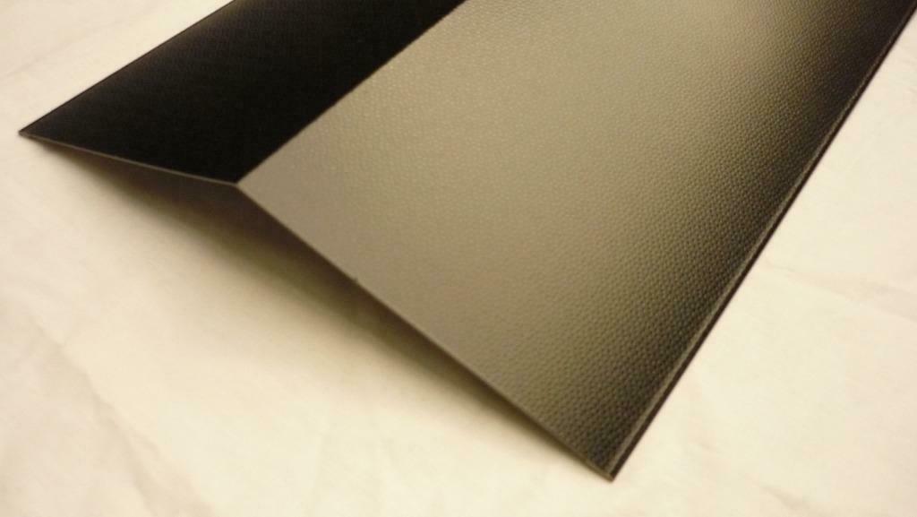 Dakpanplaat 0,4mm metaal met plastisol toplaag zwart, Zwart, Nieuw, 15 m² of meer, Metaal