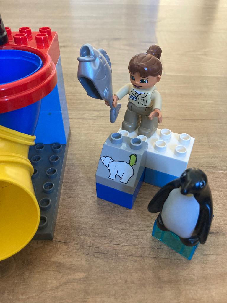 Duplo 5633 Polar zoo, Ophalen of Verzenden, Zo goed als nieuw, Compleet, Duplo