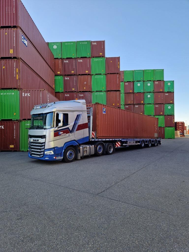 40 FT High cube of gewoon DV zeecontainer levering kraanauto, Ophalen