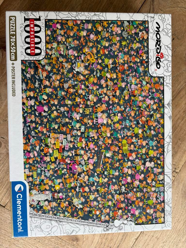 Puzzel 1000 stukjes - Impossible Serie, Ophalen of Verzenden, 500 t/m 1500 stukjes, Zo goed als nieuw, Legpuzzel