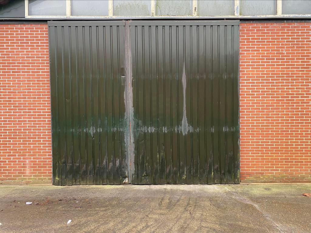 Geïsoleerde garage deur schuif deur, Doe-het-zelf en Verbouw, Deuren en Horren, Ophalen, Garagedeur, Schuifdeur, 120 cm of meer