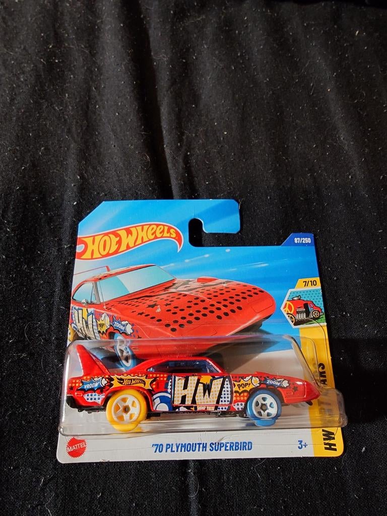 Hot wheels Plymouth Superbird Rood, Ophalen of Verzenden, Nieuw