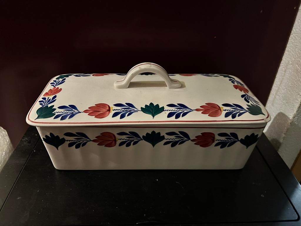 Boerenbont Cakedoos mooi speciale prijs,alleen deze week, Antiek en Kunst, Ophalen of Verzenden