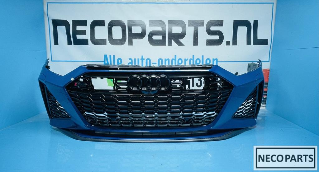 AUDI A7 RS7 4K RS6 CARBON BUMPER VOORBUMPER ALLES LEVERBAAR!, Auto-onderdelen, Ophalen of Verzenden, Gebruikt, Audi, Spatbord
