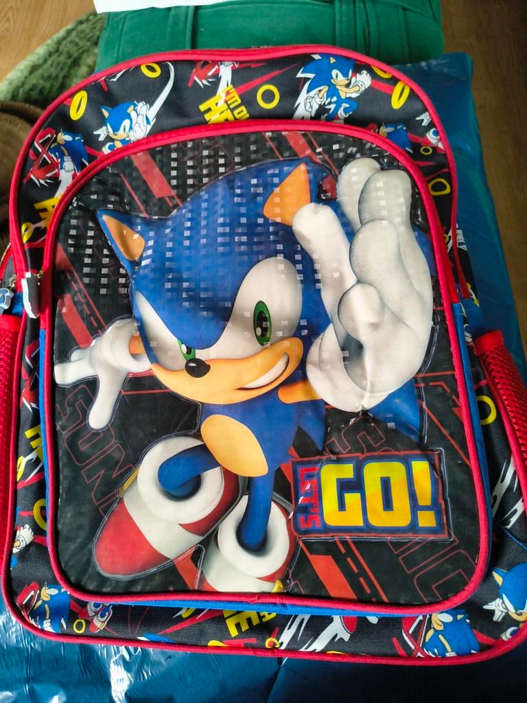 Sonic the Hedgehog rugzak Sega, Ophalen of Verzenden