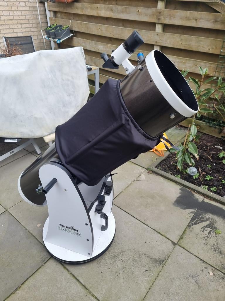Skywatcher 250 mm DOB + dual axis EQ platform van Osypowski, Ophalen, Gebruikt, 200 mm of meer, Spiegeltelescoop (reflector)