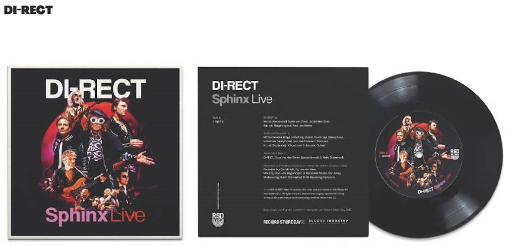 Vinyl Single Di-Rect DiRect Sphinx Live RSD 2025 NIEUW, 7 inch, Single, Ophalen of Verzenden, Pop