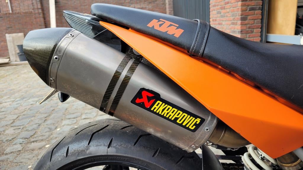 LEOVINCE & AKRAPOVIC uitlaat systeem KTM SUPERDUKE 990 990R, Ophalen of Verzenden, Gebruikt