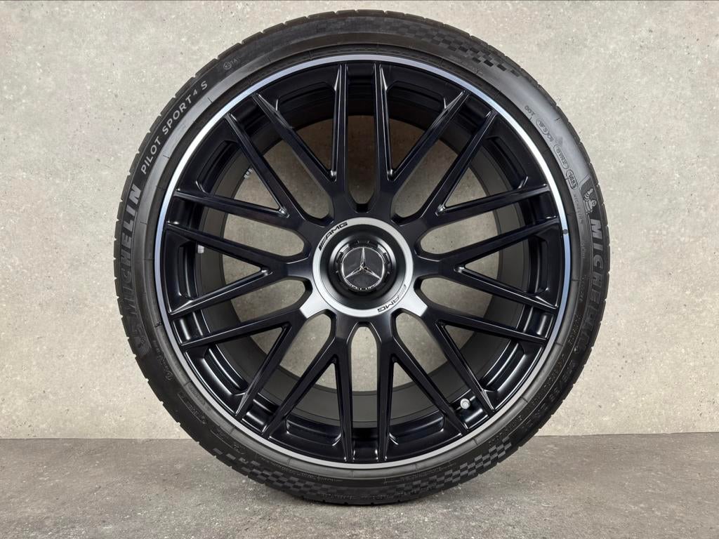 Mercedes-Benz SL 43 / 63 AMG Velgen 21 INCH VELGEN, Gebruikt, 275 mm, Banden en Velgen, Germany