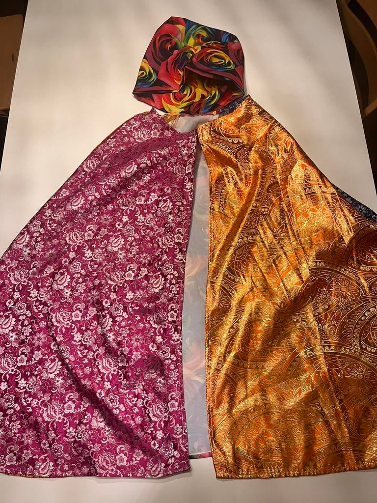 Prinsen- of prinsessenmantel - carnaval/vastelaovend, Carnaval, Maat 42/44 (L), Ophalen of Verzenden, Zo goed als nieuw